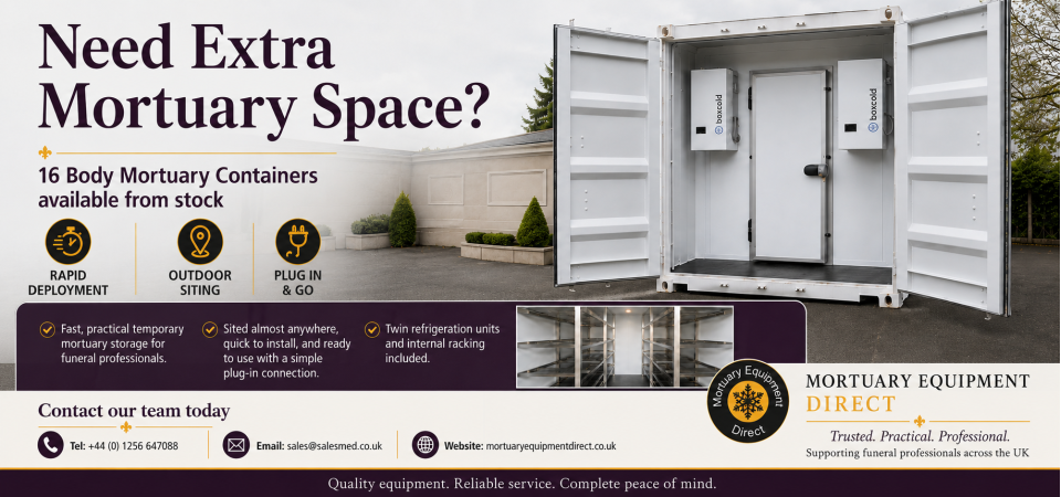 16 Body Mortuary Chamber in Container