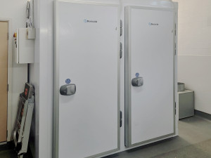 8 Body Mortuary at Bronglais General Hospital Wales