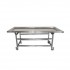 Autopsy Cart with Stainless Steel Top Mortuary Table