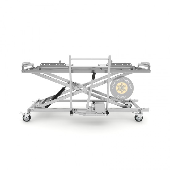 Manual Side Loading Trolley 1700mm High 304 Stainless Steel Finish