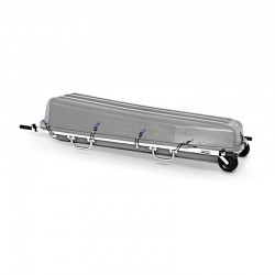 Mortuary High Quality Secure Body Recovery Chest Trolley