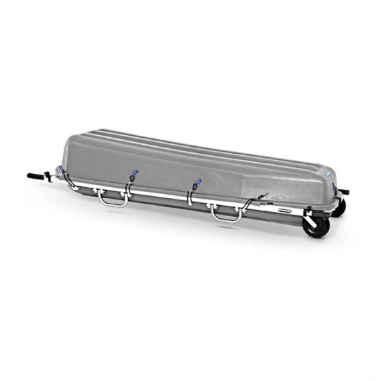 Mortuary High Quality Secure Body Recovery Chest Trolley